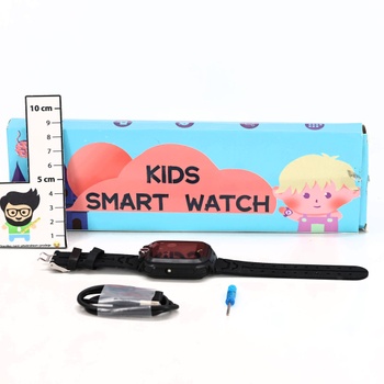 Detské chytré hodinky Ruopoem čierne s GPS