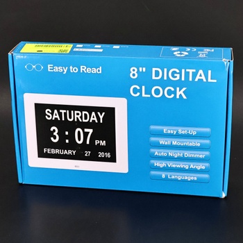 Digitální hodiny TMC DDC-8009-U-W
