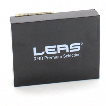 Kožená peněženka LEAS LE1124-01-01R černá 