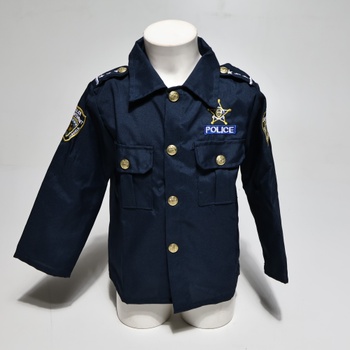Detský policajný kostým pre chlapcov veľ. S