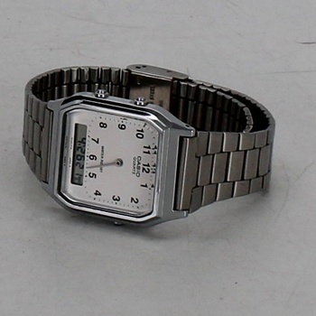 Analogové hodinky Casio AQ-230 stříbrné 