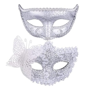 JCSTEU Masquerade Mask Sexy dámská móda Laserem řezaná pro…