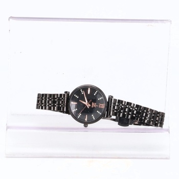 Čierne dámske hodinky Shengke K0180L
