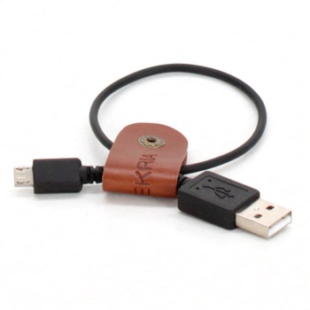 Černý USB kabel pro Sony Geekria 