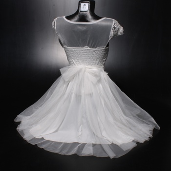 Dámské bílé šaty Made in Italy