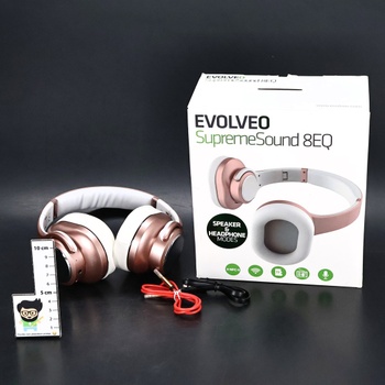 Bezdrátová sluchátka Evolveo 8EQ Růžová