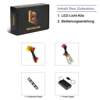 LED osvetlenie pre Lego BrickBling 60440