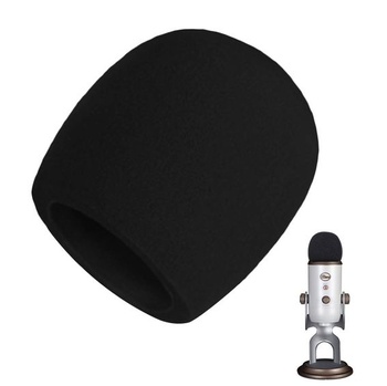 AOBETAK pop protection velká pěna pro mikrofon, ochrana mikrofonu proti větru pro Blue Yeti, Yeti