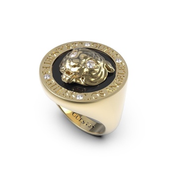 Pánský prsten Guess s motivem lva