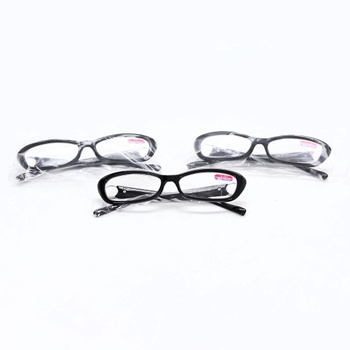 Brýle na čtení Suertree 3 kusy černé