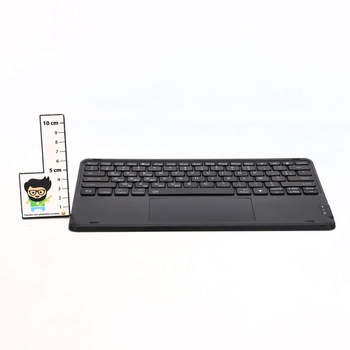 Pouzdro s klávesnicí Earto, černé pro iPad