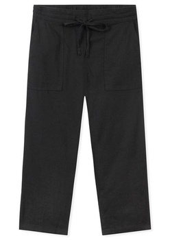 Dámské kalhoty CityComfort Letní plátěné kalhoty (38, černé)