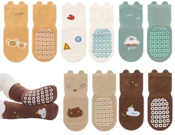 Exemaba 5 párů protiskluzových bavlněných ponožek pro…