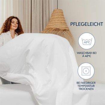 Prestieradlá Dreamzie 180x200 cm - Veľké klopy až 33 cm - 100% Mikrovlákno - Tmavo šedá -