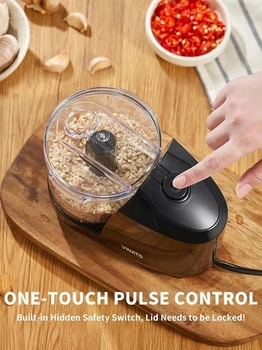 Elektrický mlýnek na maso VINATO, elektrický kuchyňský sekáček s kapacitou 1,5 ŠÁLKU/12 OZ, sekáček