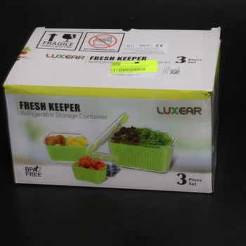Plastová krabička Luxear zelená