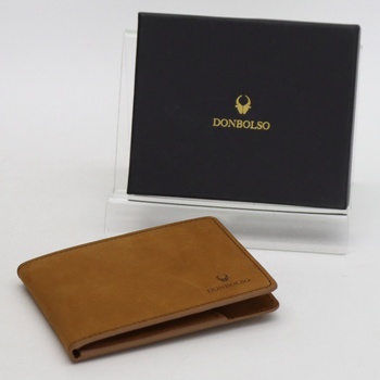 Pánská peněženka Donbolso hnědá Vintage