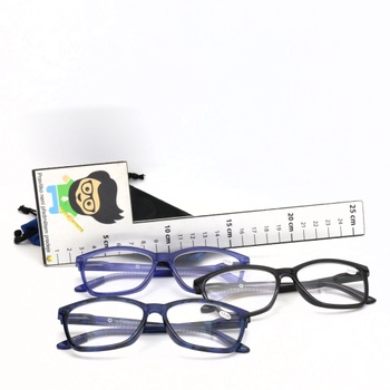 Sada brýlí Glasses Company RR51 3 kusy 3diop