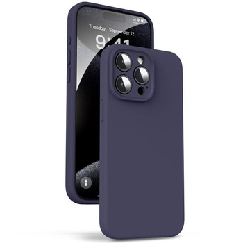 Tekuté silikonové pouzdro Supdeal pro iPhone 15 Pro – [Všestranná ochrana fotoaparátu] [Integrované