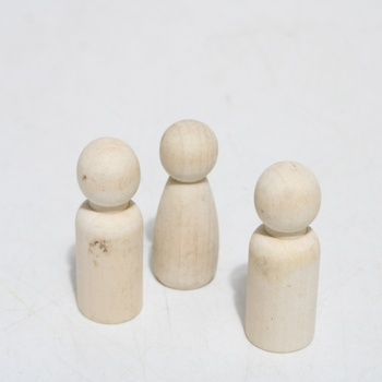 Dřevěné figurky Luufan YA0079 20 ks