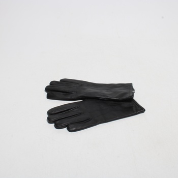 Zimní prstové rukavice, černé, univerzální
