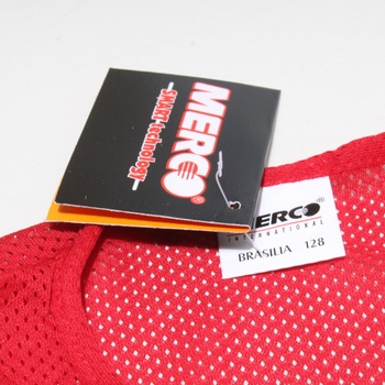 Detský športový dres Merco veľ. 3XS červený
