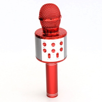 Karaoke mikrofon ShinePick ‎CT007 červený