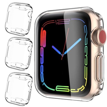 AHASTYLE Pack of 3 ochranné púzdro pre Apple Watch 45 mm, ochranné púzdro pre iWatch Ultra