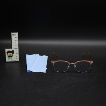 Brýle Inlefen s transparentní čočkou