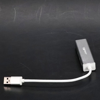 USB HUB Vemont USB-322 strieborný