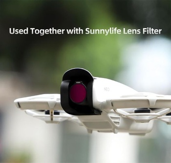 Slnečná clona Fututech pre DJI Neo, Gimbal Protector pre drony, Lens Protector, Astigmatism,
