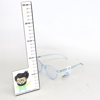 Brýle ATTCL s modrým filtrem průhledné šedé