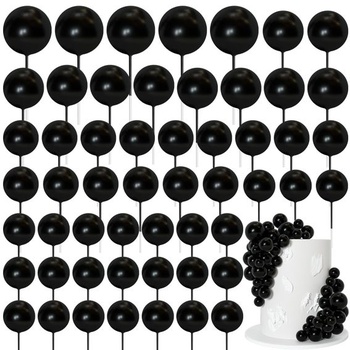 Bouiexye Pack of 75 Cake Topper Dekorácie Dekorácie na tortu Guličky Dekorácie Dekorácie na tortu pre