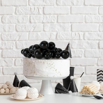Bouiexye Pack of 75 Cake Topper Dekorácie Dekorácie na tortu Guličky Dekorácie Dekorácie na tortu pre