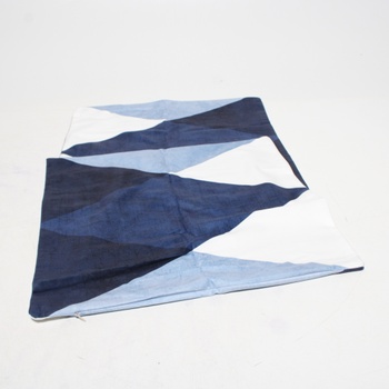 Povlak na polštář Miulee, tmavě modrý 2 ks 