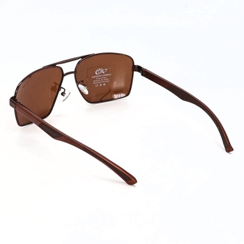 Slnečné okuliare CGID hnedé UV400