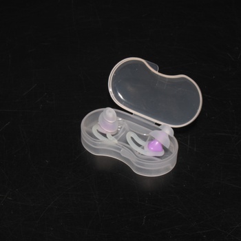 Špunty do uší Hearprotek fialové, 2 páry