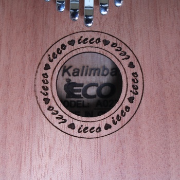 Kalimba z mahagonového dřev iECO CA017