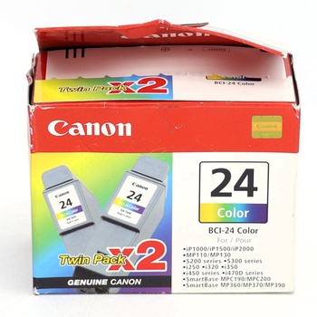 Inkoustové kazety Canon 24 Twin pack