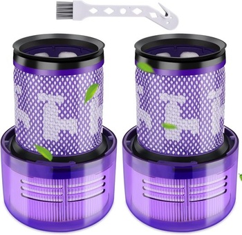 Rebirthcare 2dielne balenie filtrov V12 pre Dy.son V12 Detect Slim Absolute Extra Pro Plus Motorhead