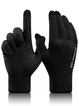 TRENDOUX pánske zimné rukavice, zimné rukavice - dotykový displej s hrejivou podšívkou,