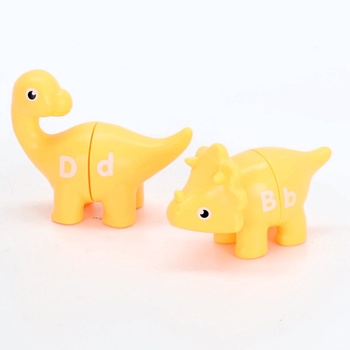 Figurky s písmeny dinosauři Coogam 26 ks
