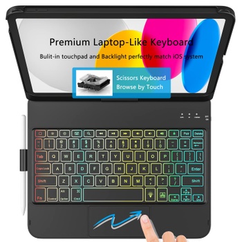 Pouzdro na tablet AMZCASE černý pro iPad 10