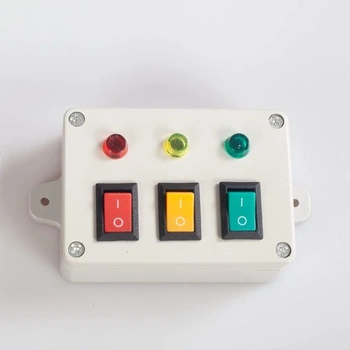zalati LED světlo se 3 barvami měnícími se světlem u dna Příslušenství pro Montessori Busy Board
