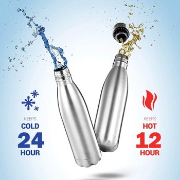 Termoska Domemit oceľová strieborná 730 ml