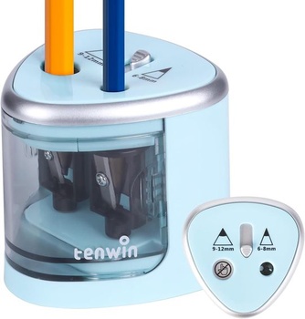 tenwin elektrický ořezávátko na tužky, ořezávátko na…