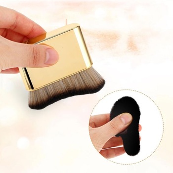 1 ks samoopalovací štětec se štětcem na make-up ze syntetických vláken na obličej a tělo štětec na