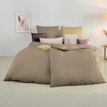 Soifox povlak na polštář 40 x 80 sada 2 kusů - povlak na polštář 40 x 80 Sandy Beige 100%