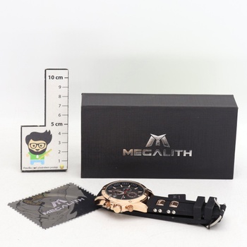 Pánské hodinky MEGALITH 0140 zlaté
