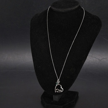Dámský sříbrný náhrdelník Aoboco 